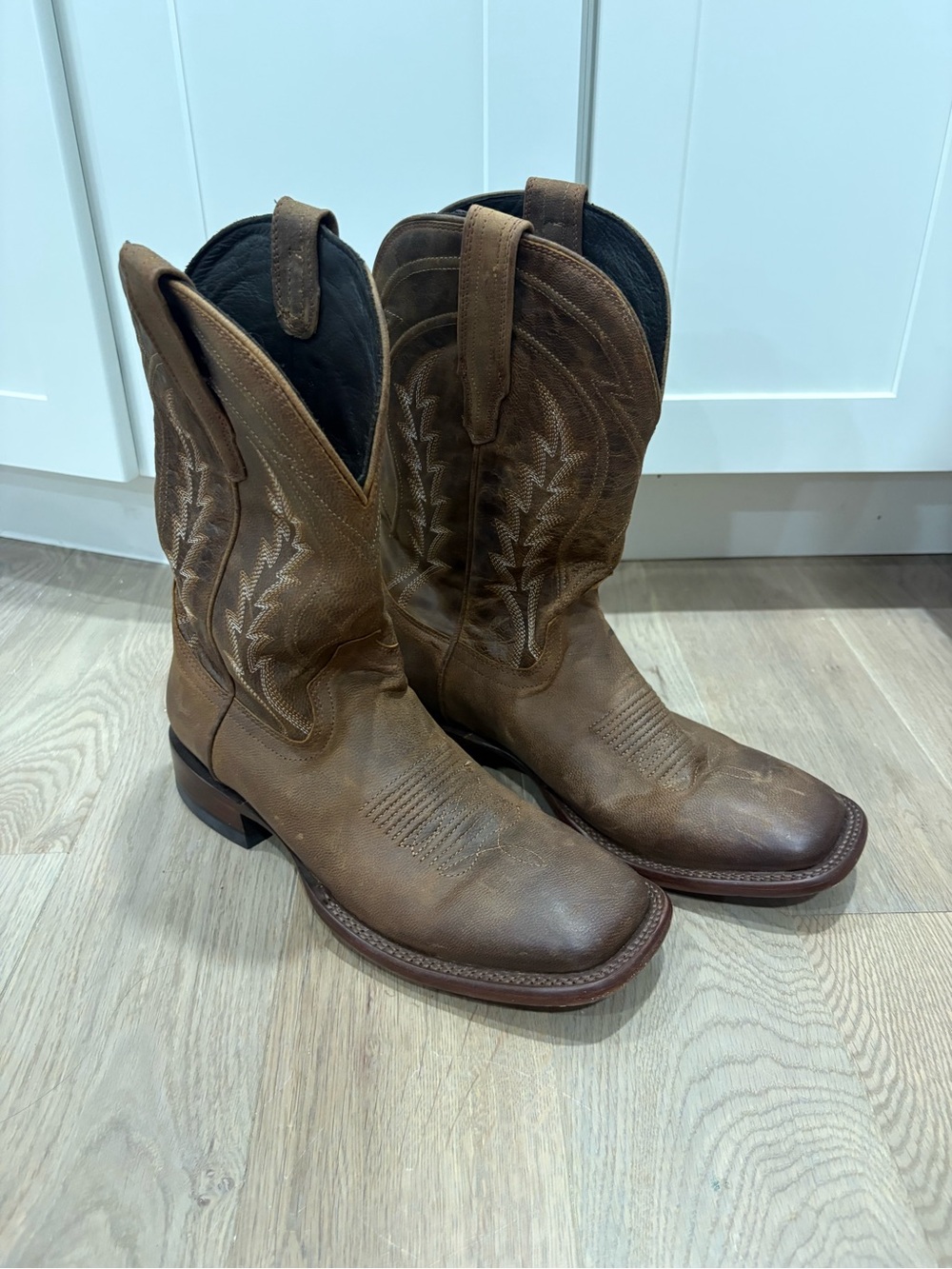 Tecovas The Doc Cafe  Leather Western Boots US 10.5